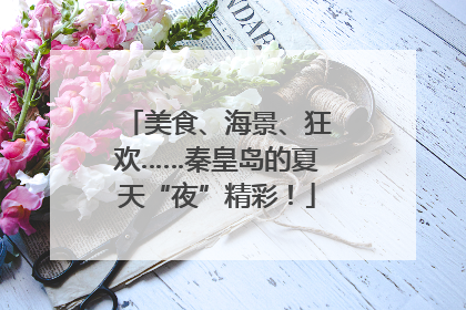 美食、海景、狂欢……秦皇岛的夏天“夜”精彩！