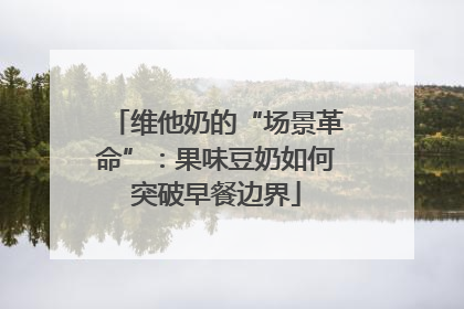 维他奶的“场景革命”：果味豆奶如何突破早餐边界
