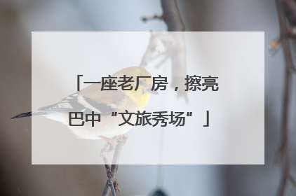 一座老厂房，擦亮巴中“文旅秀场”