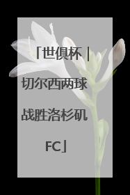 世俱杯｜切尔西两球战胜洛杉矶FC
