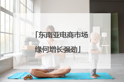 东南亚电商市场缘何增长强劲