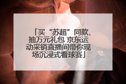 买“苏超”同款、抽万元礼包 京东运动采销直播间带你现场沉浸式看球赛