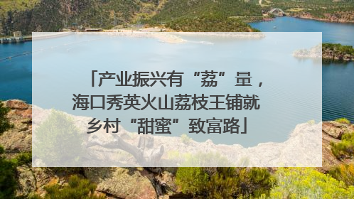 产业振兴有“荔”量，海口秀英火山荔枝王铺就乡村“甜蜜”致富路