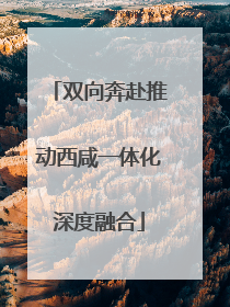 双向奔赴推动西咸一体化深度融合