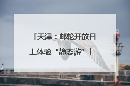 天津：邮轮开放日上体验“静态游”
