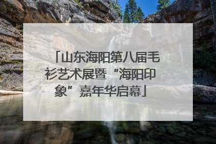 山东海阳第八届毛衫艺术展暨“海阳印象”嘉年华启幕