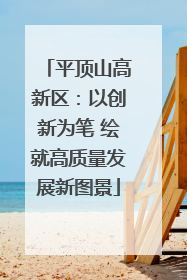 平顶山高新区：以创新为笔 绘就高质量发展新图景