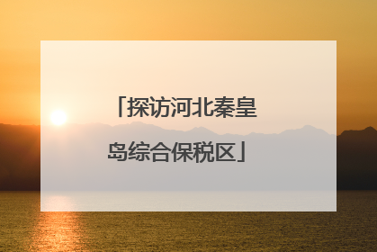 探访河北秦皇岛综合保税区