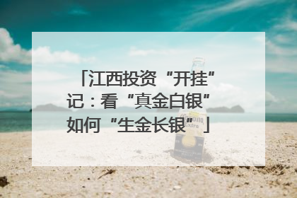 江西投资“开挂”记：看“真金白银”如何“生金长银”
