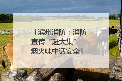 滨州消防：消防宣传“赶大集” 烟火味中话安全