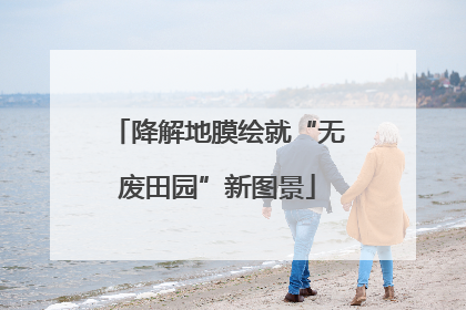降解地膜绘就“无废田园”新图景