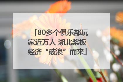 80多个俱乐部玩家近万人 湖北桨板经济“破浪”而来