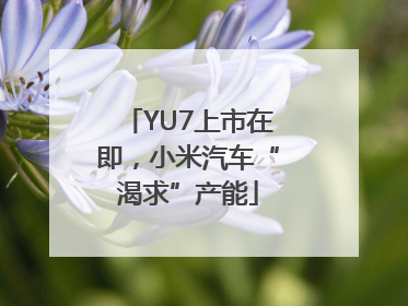 YU7上市在即，小米汽车“渴求”产能